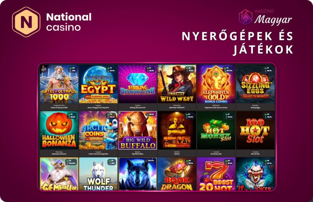 National Casino slots