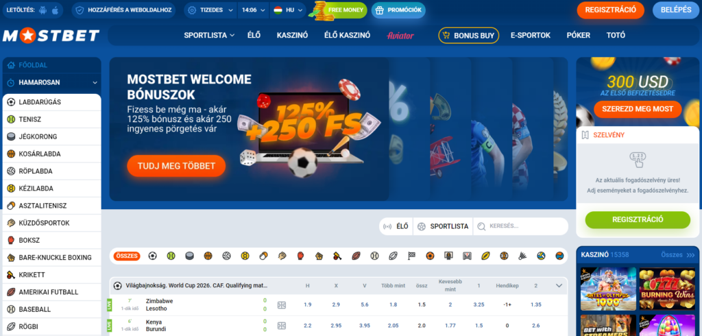 Mostbet Sports