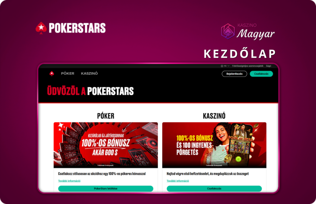 Kezdőlap pokerstars