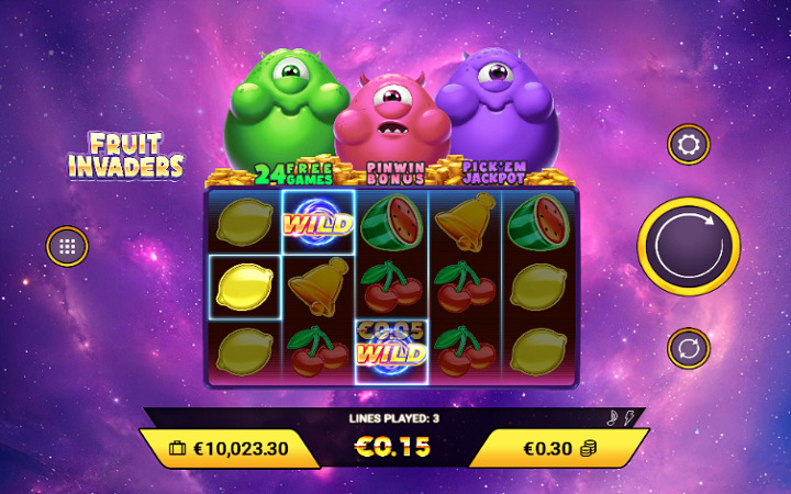 Fruit Invaders Game